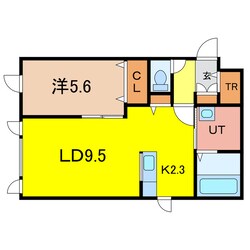 フルールの物件間取画像